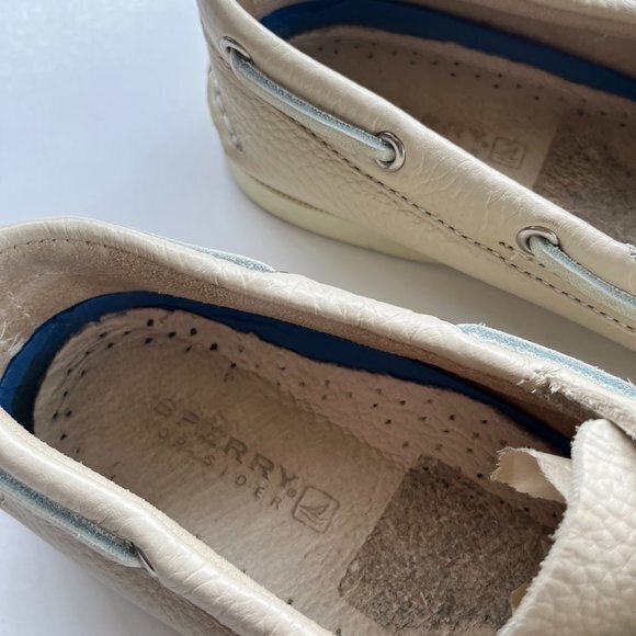 Sperry Authentic Original Ice Beige‎ Leather 919504 - Picture 3 of 7